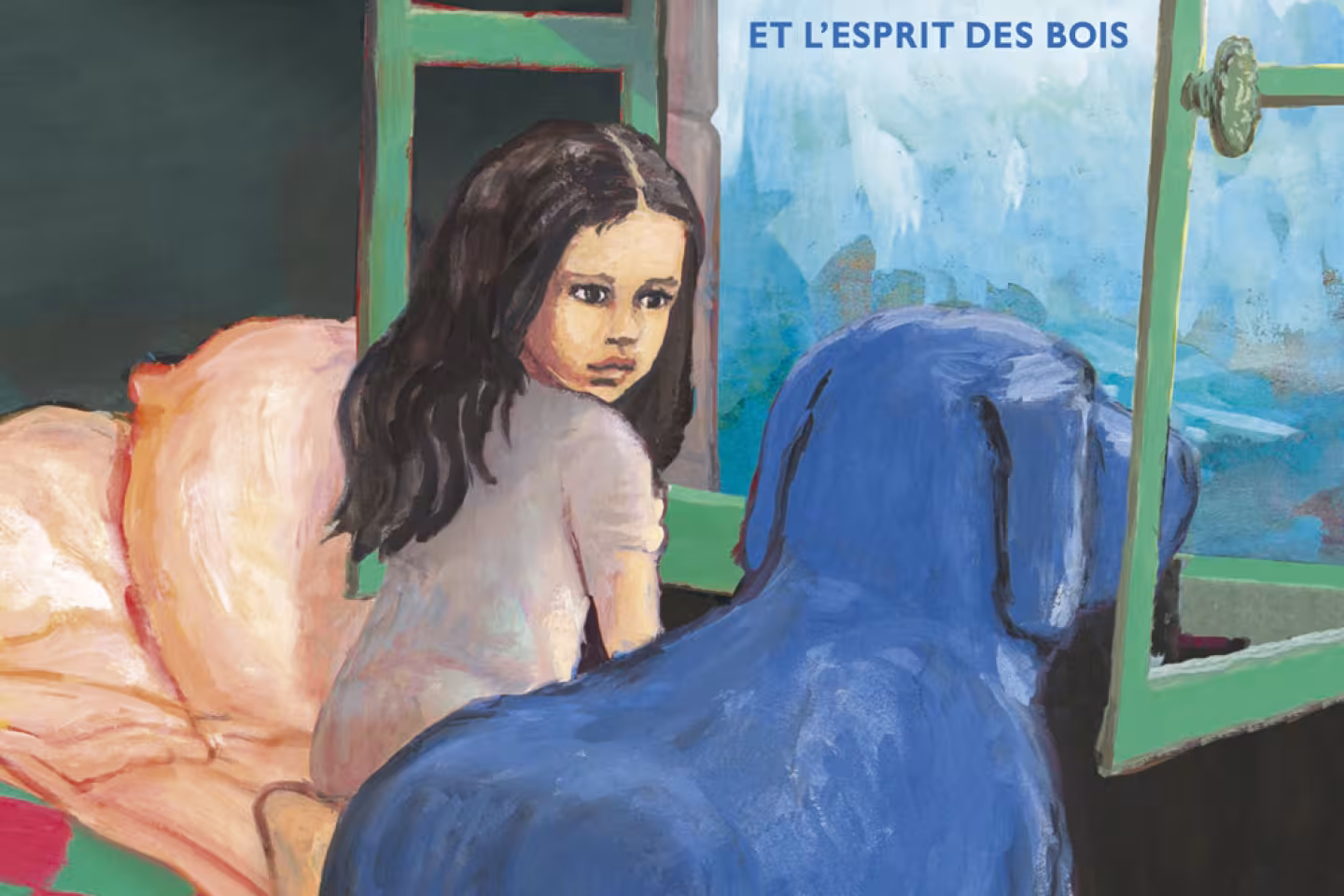 chien bleu et les esprits
